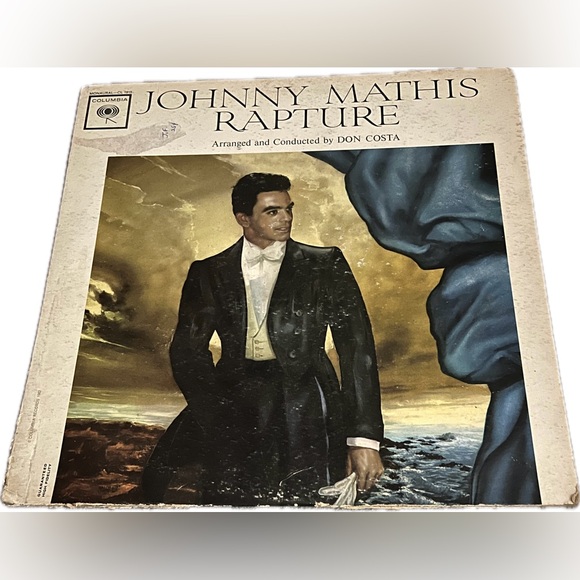 💙 Johnny Mathis Rapture Vinyl Album - Picture 1 of 4